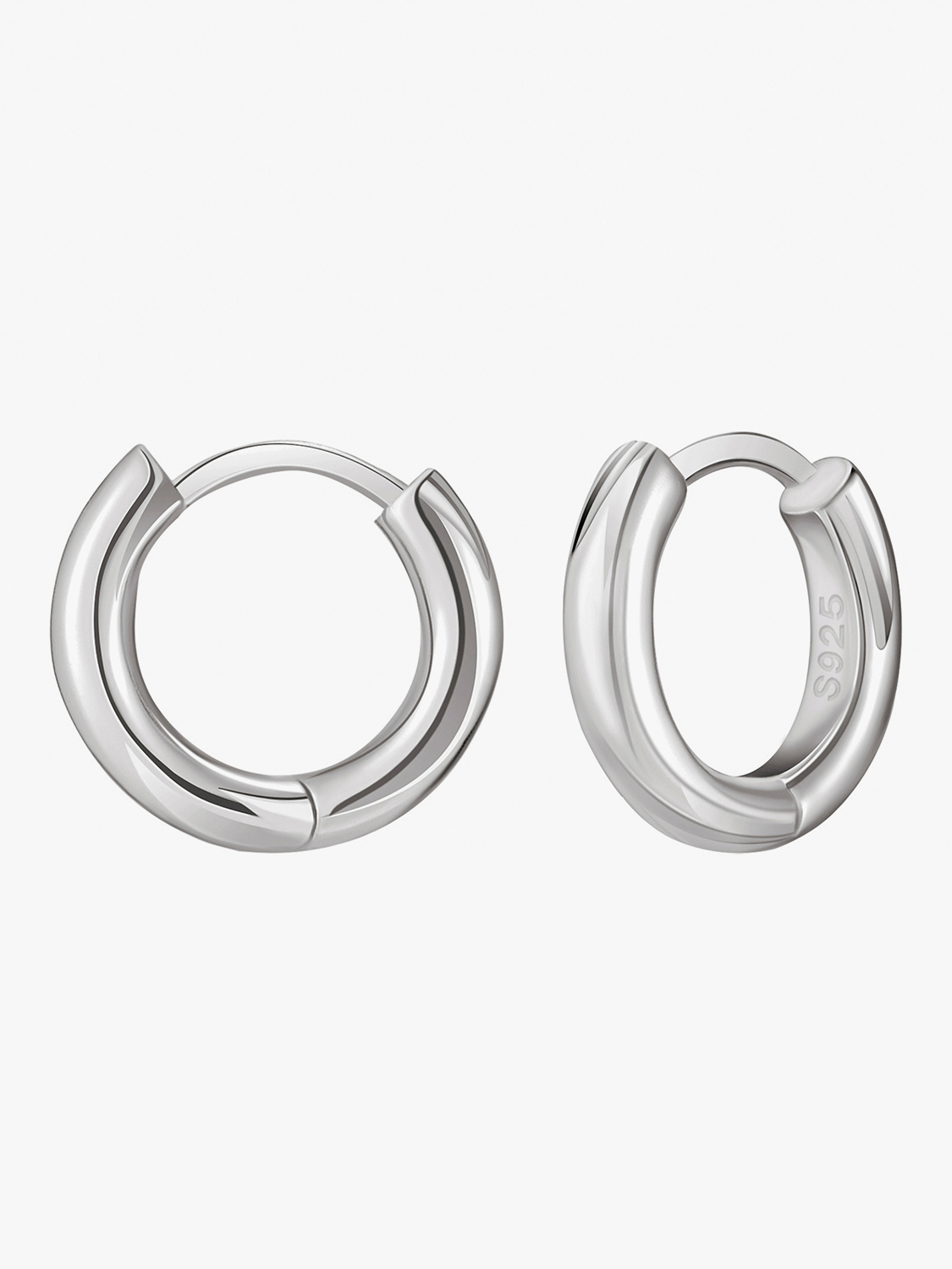 best sterling silver hoops