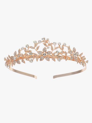 SV Lia Crystal Tiara $21.99 Costume Crowns- SWEETV