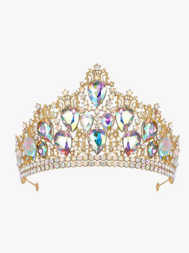 SV Serenity Crystal Tiara $21.99 Costume Crowns- SWEETV